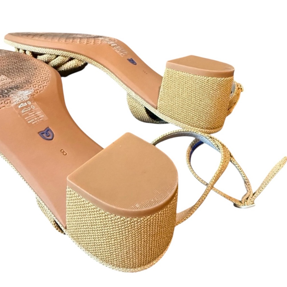 Rothy's Knotted Tan Sandals - Picture 10 of 12